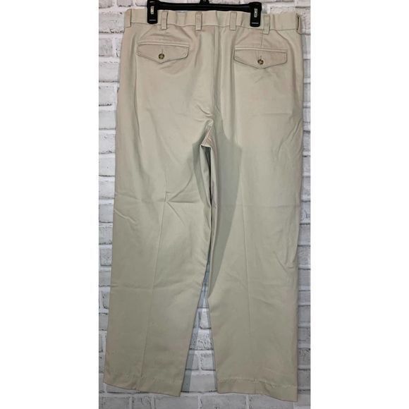 L.L.Bean Classic Fit Dress Chinos Pants - 37 - Picture 5 of 7